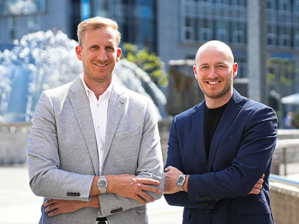The founders Maximilian and Fabian Dürr